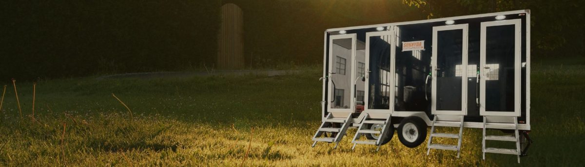 VIP Portable Restroom Trailers | SUNNYDA - Restroom Trailer Manufacturer